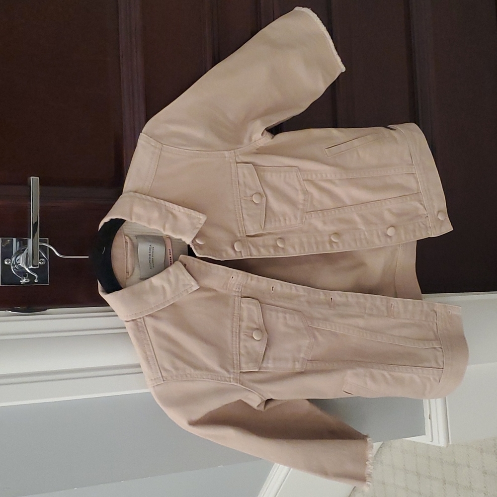 Pink scotch & soda denim jacket